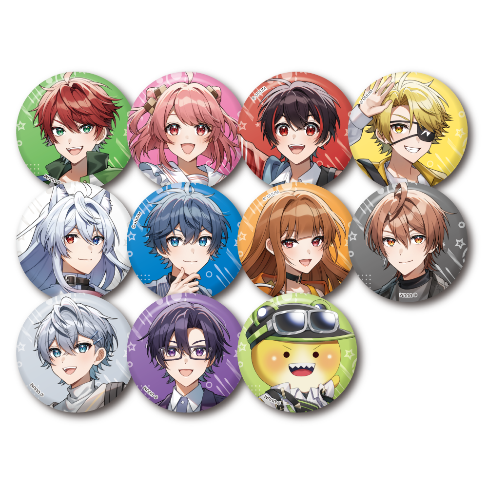 カラフルピーチタワー缶バッジセット カラフルピーチ×タワー共通グッズ カラフルピーチタワー缶バッジセット カラフルピーチ×タワー共通グッズ