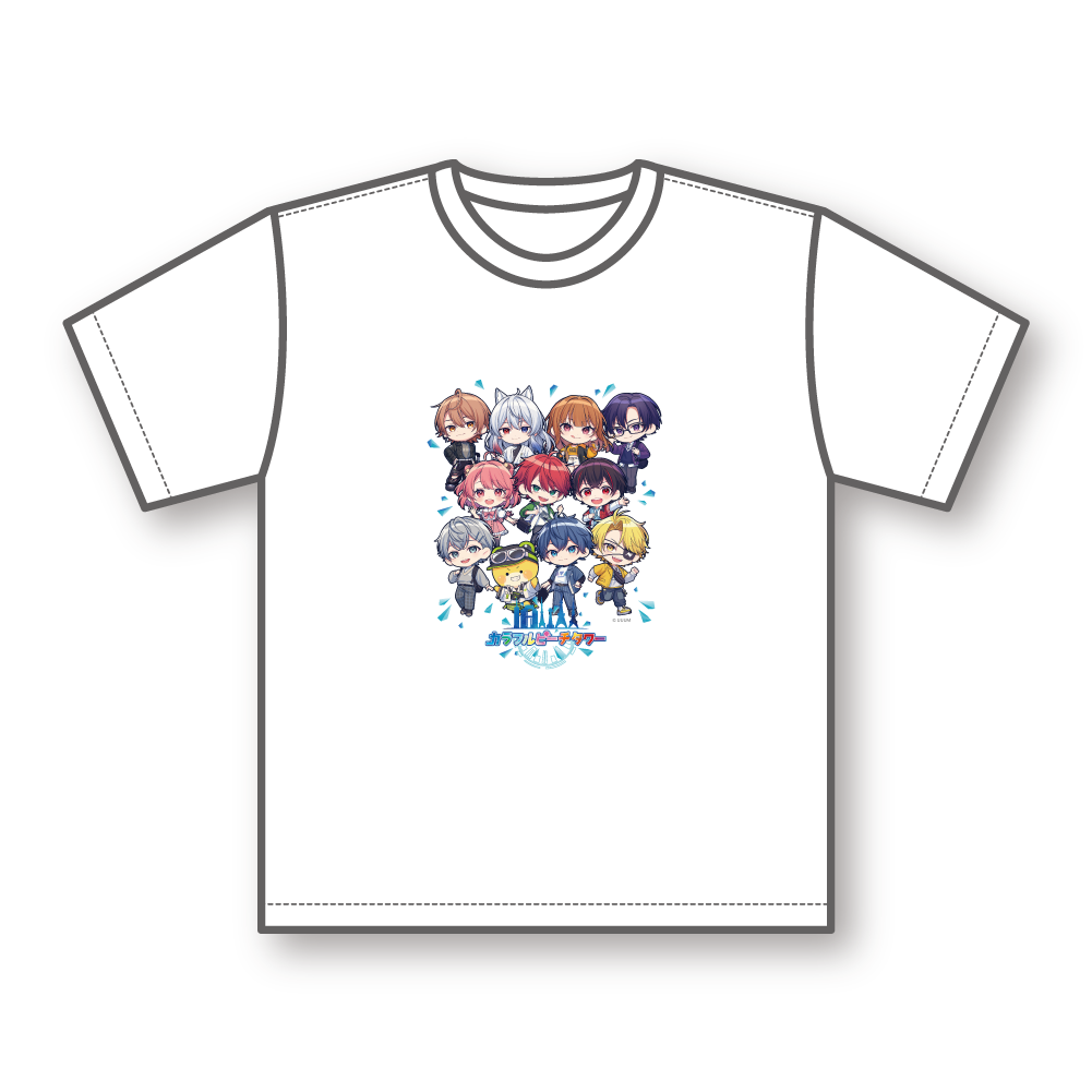 RED° TOKYO TOWER限定 ミニキャラクターデザインTシャツ(ホワイト)