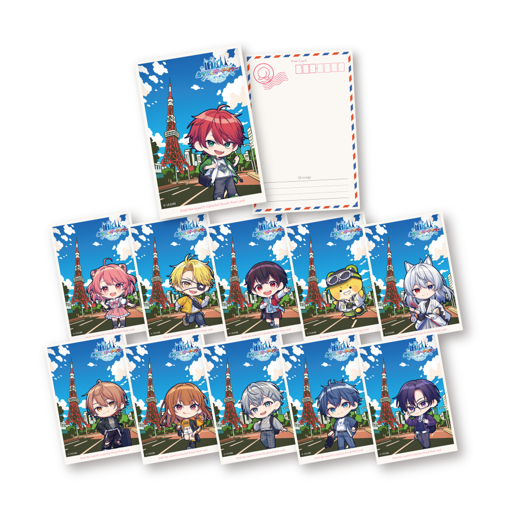 RED° TOKYO TOWER限定 トレーディングポストカード