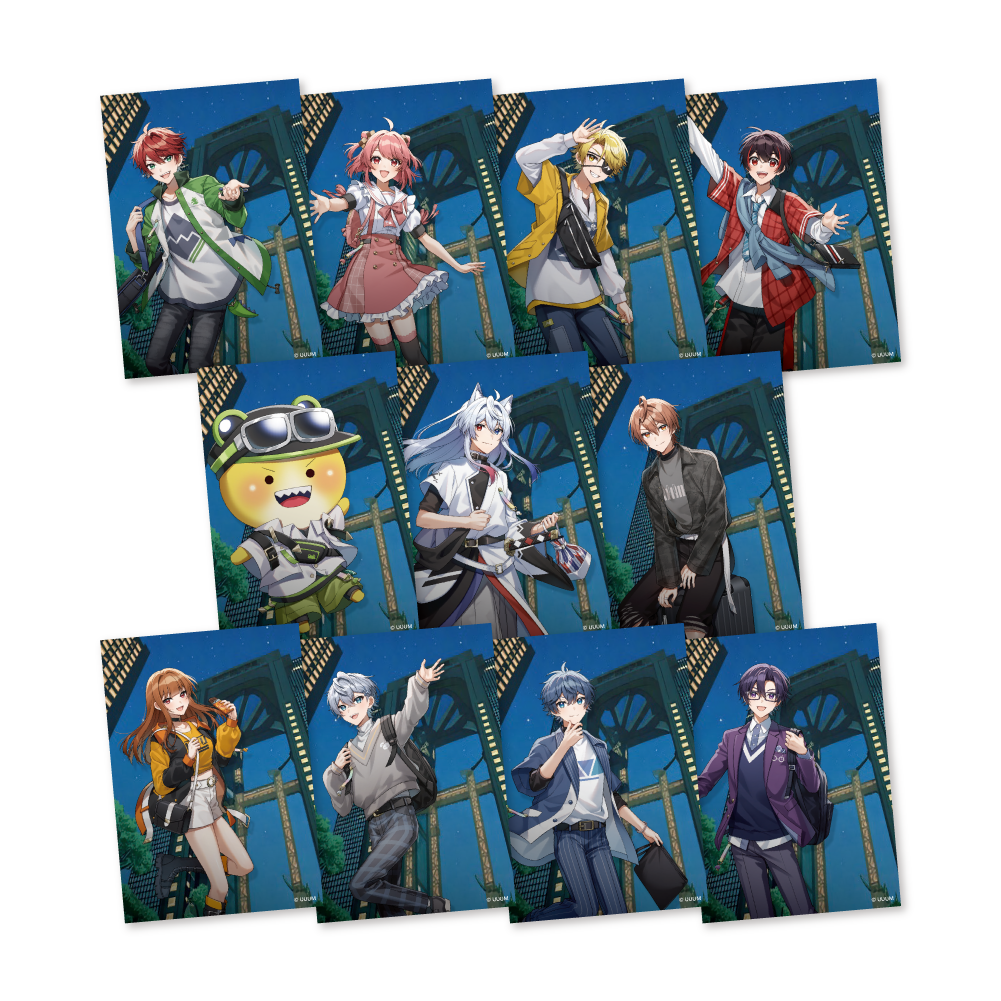 梅田スカイビル限定 トレーディングブロマイド – カラフルピーチタワー