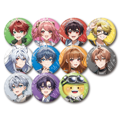 カラフルピーチ×タワー共通グッズ　トレーディング缶バッジ